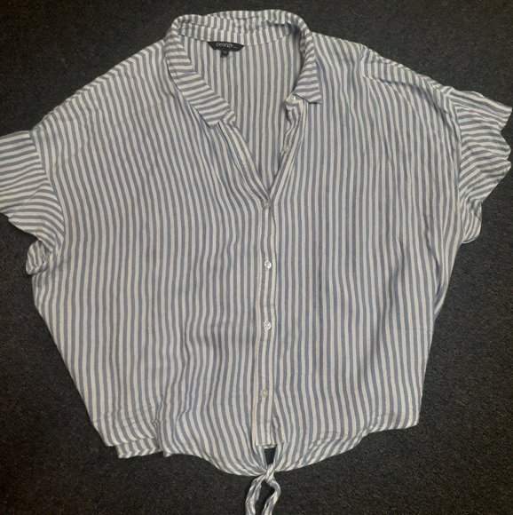 Front Tie Shirt - Picture 2 of 2